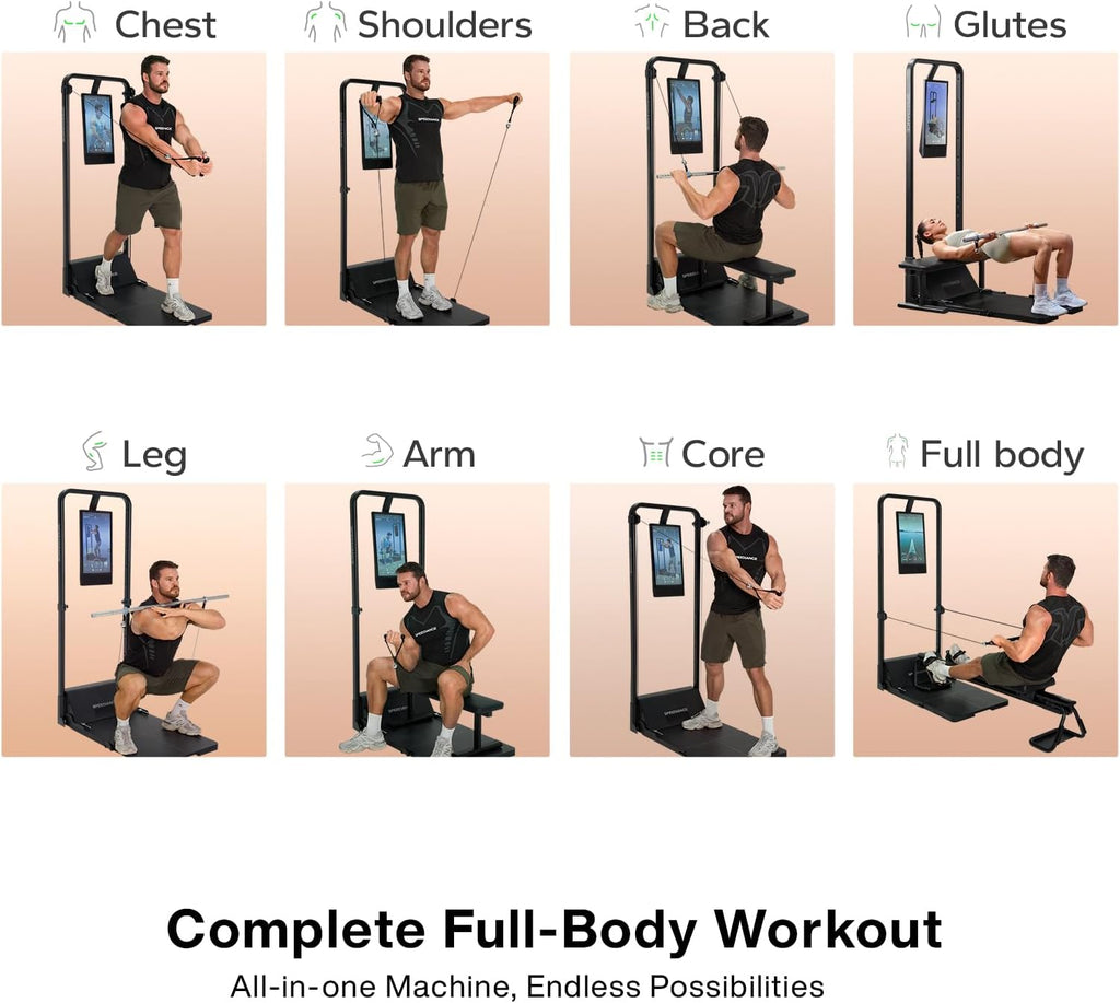 Speediance Gym Monster 2 AI Smart Home Gym | All-in-One Full Body Trainer | Flagship Edition