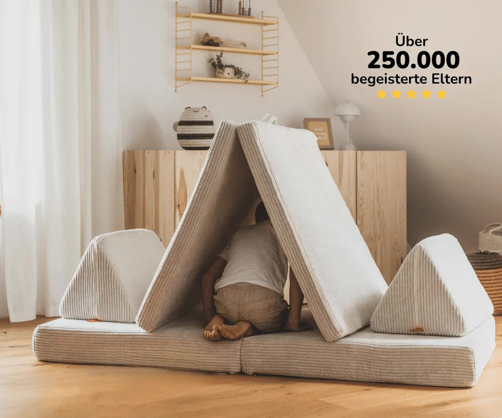 Das gemütliche und kreative Spielsofa für deine Kinder.