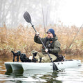 Modular three-body fishing kayak