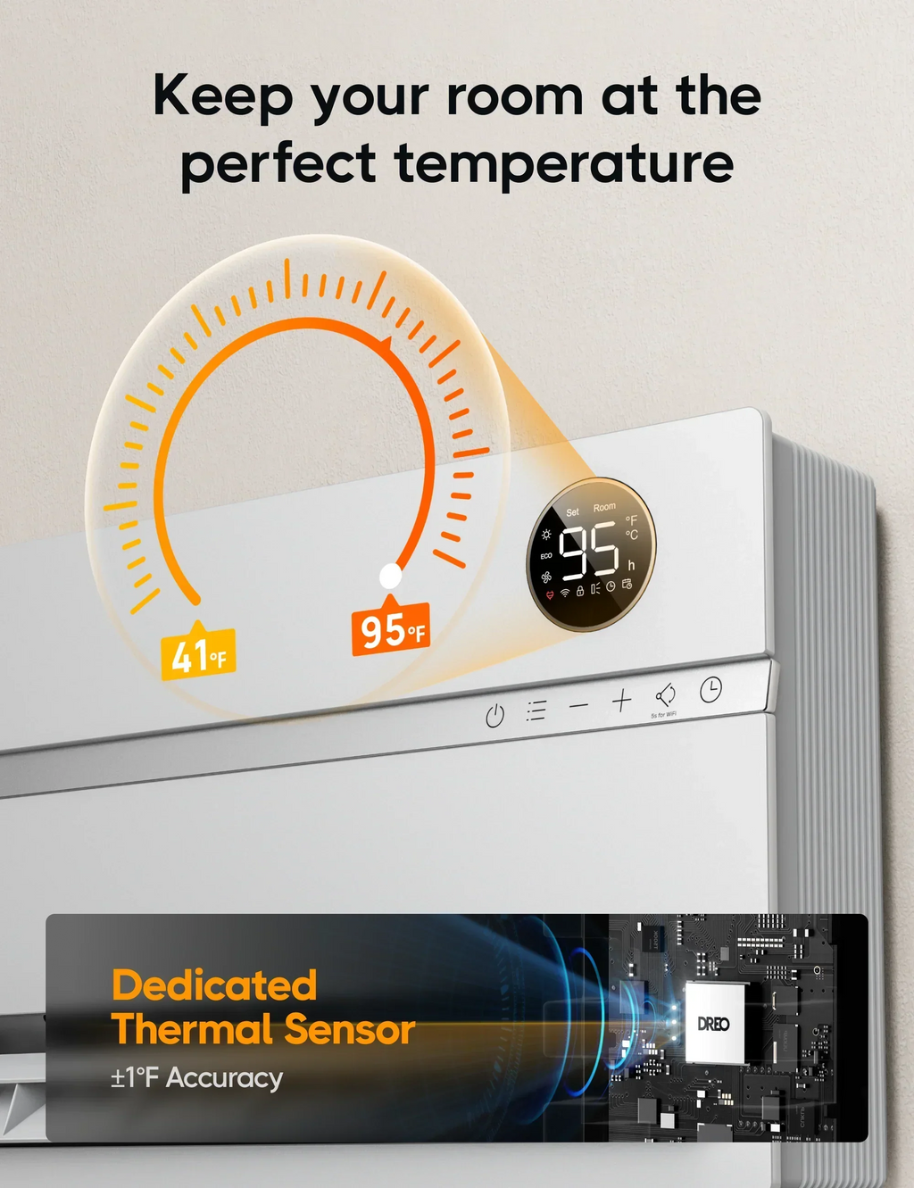 Smart Wall-Mounted Heater 719S