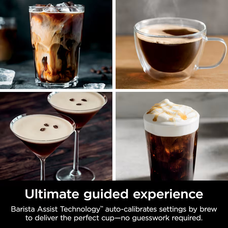 Ninja Luxe™ Café Premier 3 in 1 Espresso Drip Coffee & Cold Brew Maker