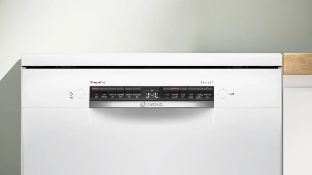 Bosch SMS4EKW06G Series 4 Freestanding Dishwasher 60 cm White