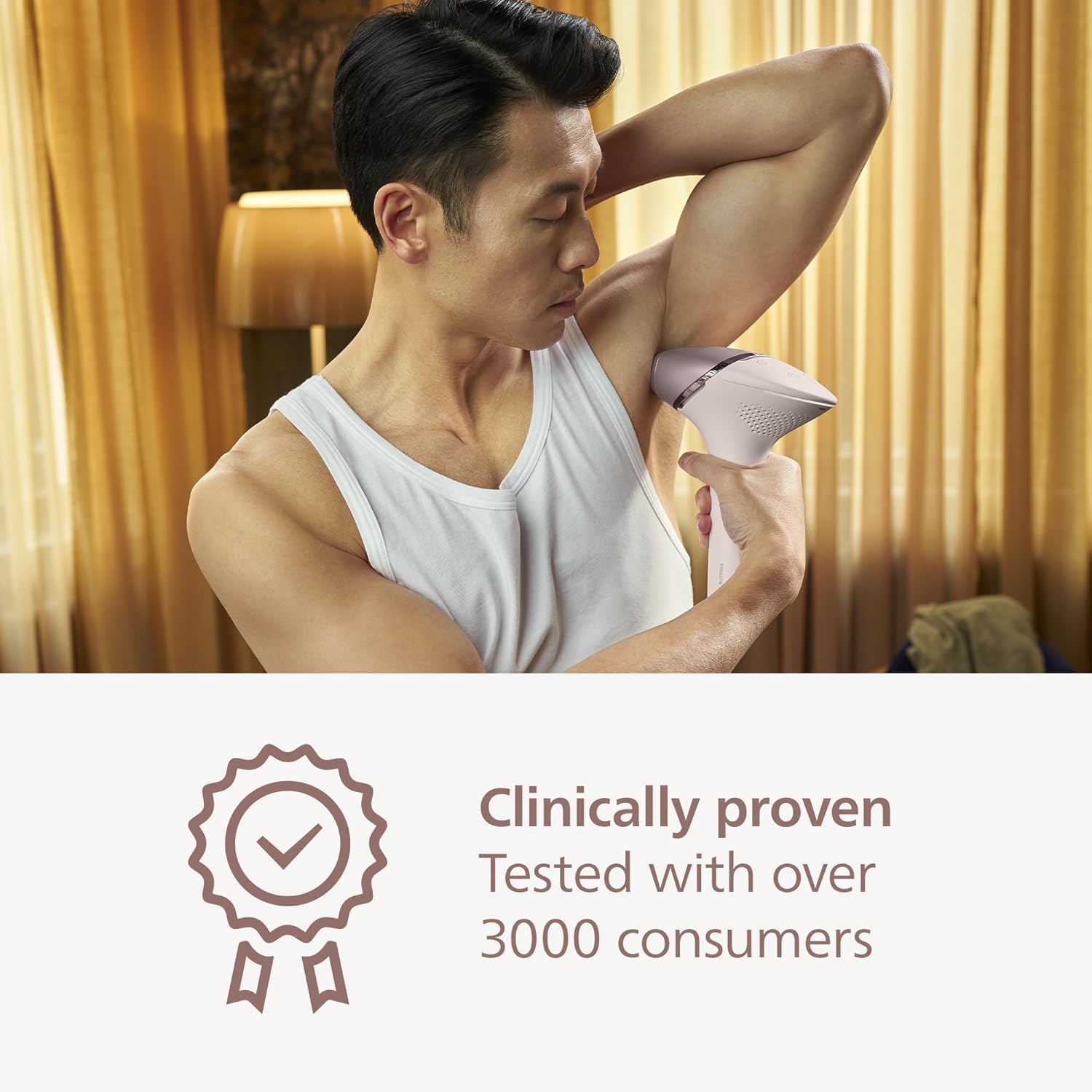 Philips Lumea 9000 IPL Hair Removal – At-Home Laser Alternative with SenseIQ, 4 Attachments for Body & Face, Cordless & Corded (BRI957/00)