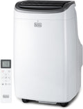 BLACK+DECKER Smart Portable Air Conditioner. 14.000 BTU for Rooms up to 700 Sq. Ft.. Smart Portable AC with Follow Me Remote and Window Kit.