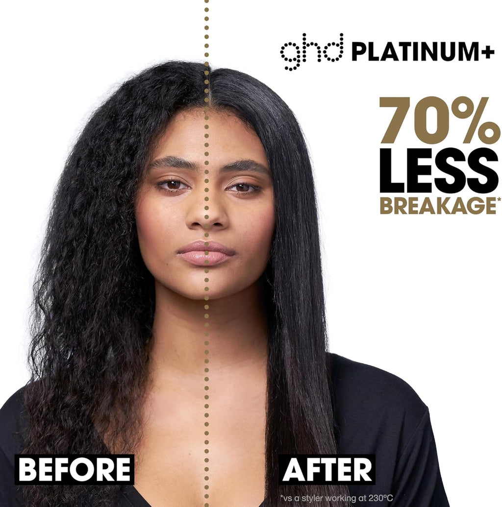 ghd Platinum+ Smart Hair Straightener – Pro Styler for Sleek, Shiny, Color-Protected Hair