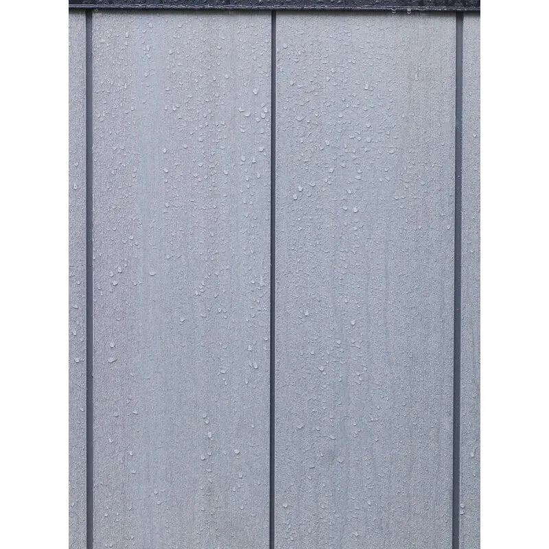 Artisan 9' wide x 7.5' deep plastic storage shed