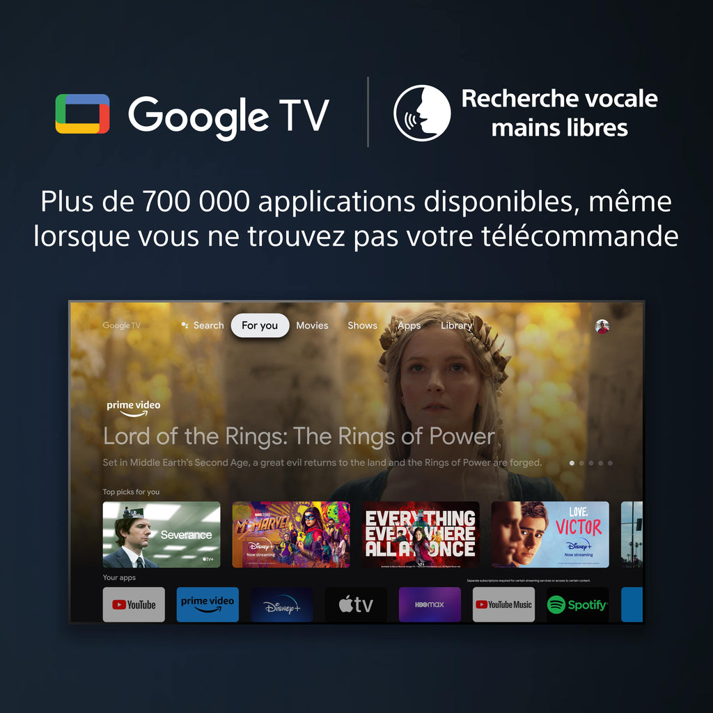 SONY TV | A80L | BRAVIA XR | OLED | 4K UHD | High Contrast HDR | Smart TV (Google TV)