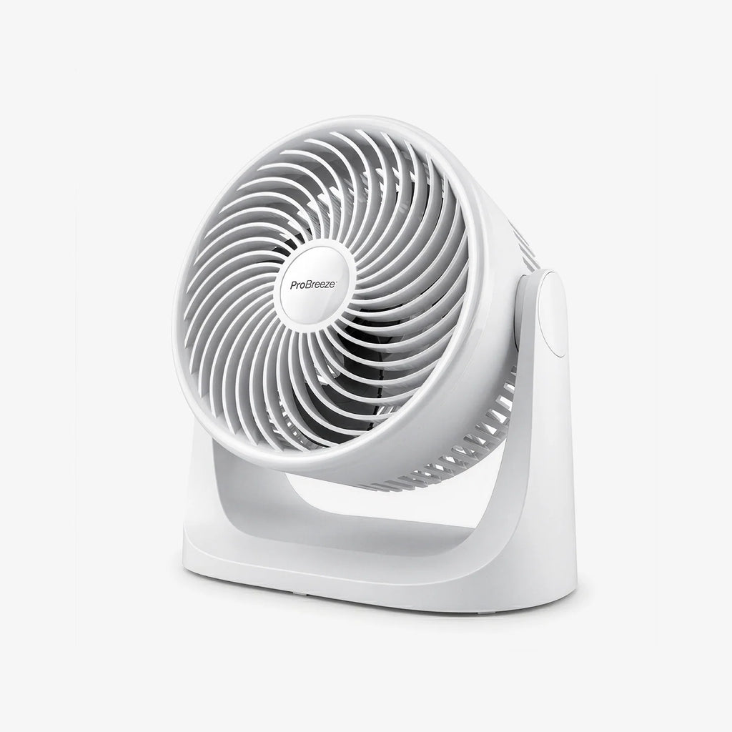 AirFlo™ Mini 11" Turbo Fan - Ultra-Quiet Air Circulator - White