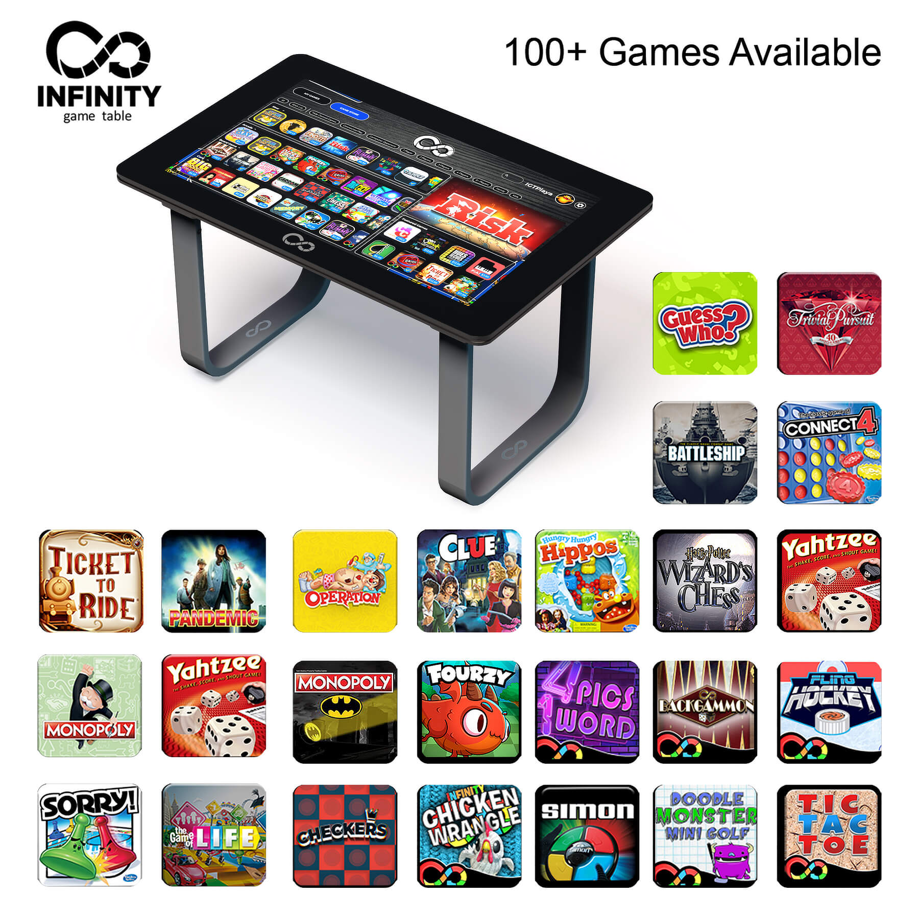 Arcade 1Up 32" Screen Infinity Game Table