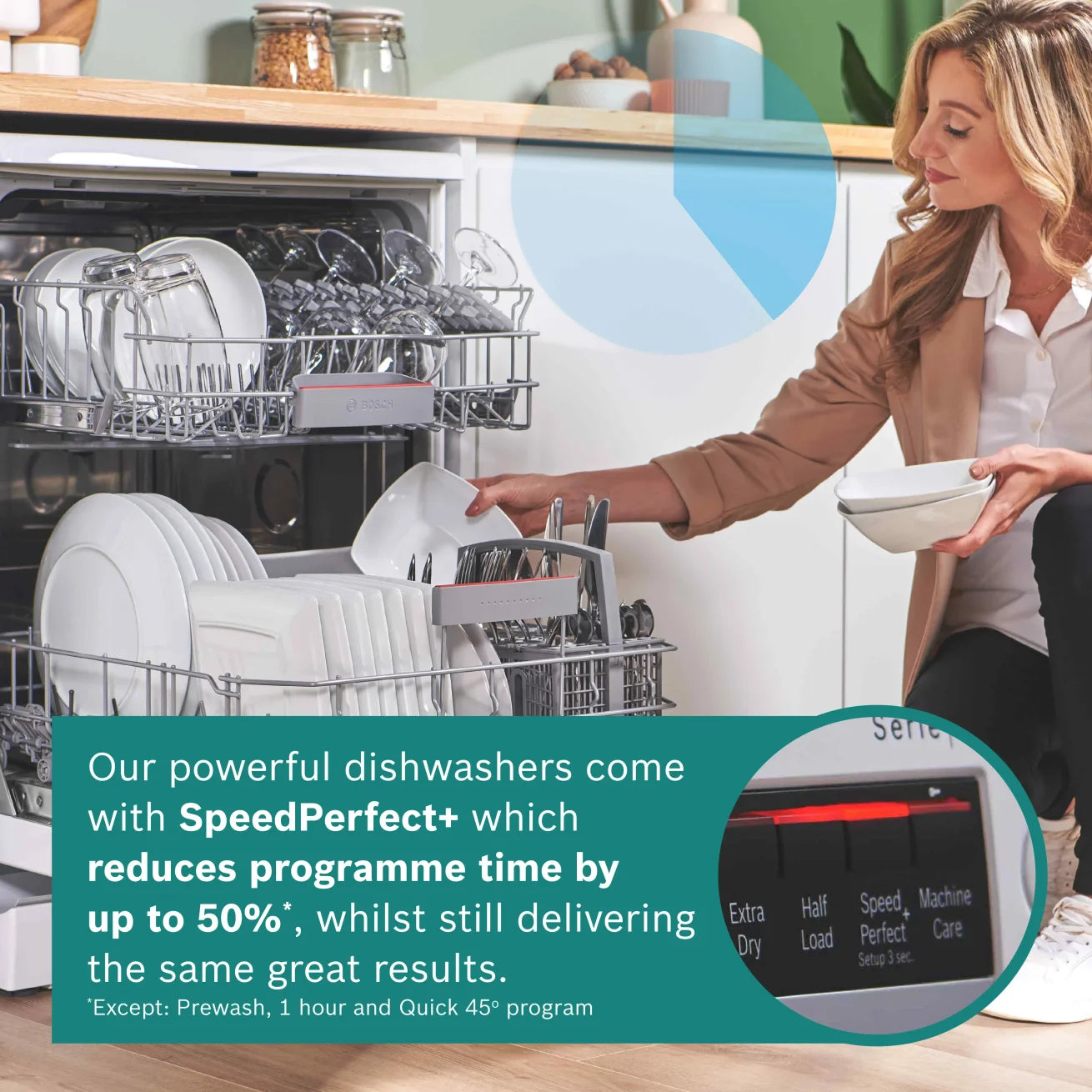 Bosch SMS4EKW06G Series 4 Freestanding Dishwasher 60 cm White