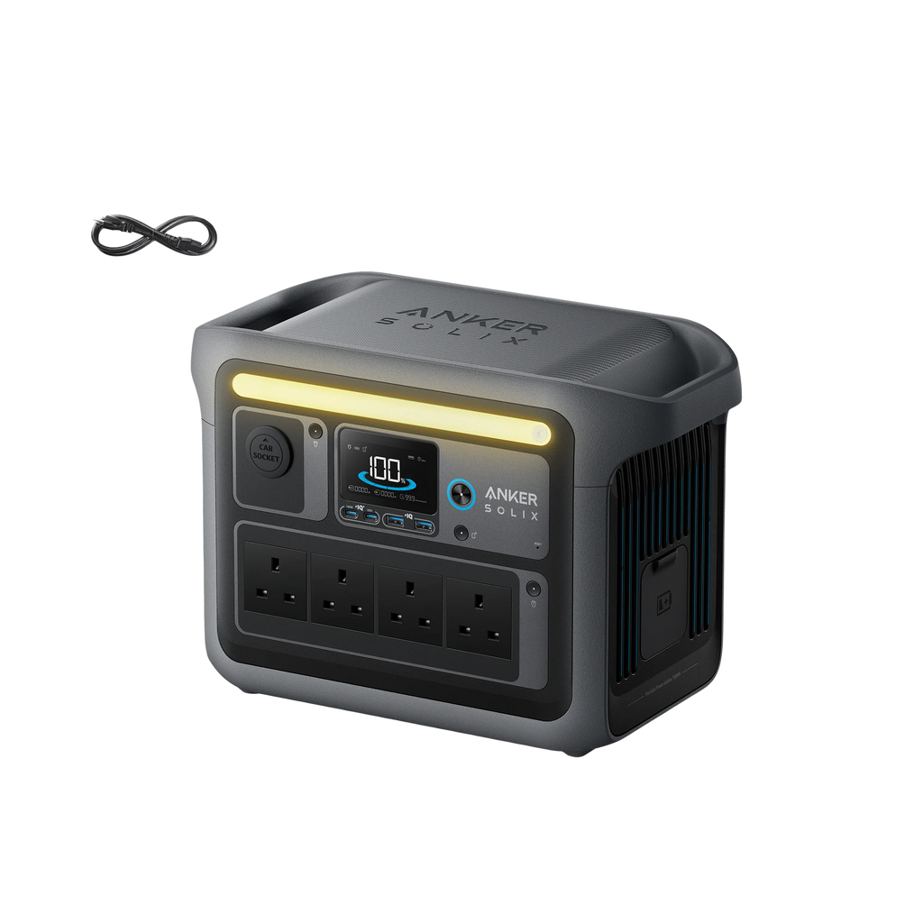 Anker Solix C1000 Portable Power Station 1056Wh Solar Generator LiFePO4 Battery World's Fastest Fast Charging