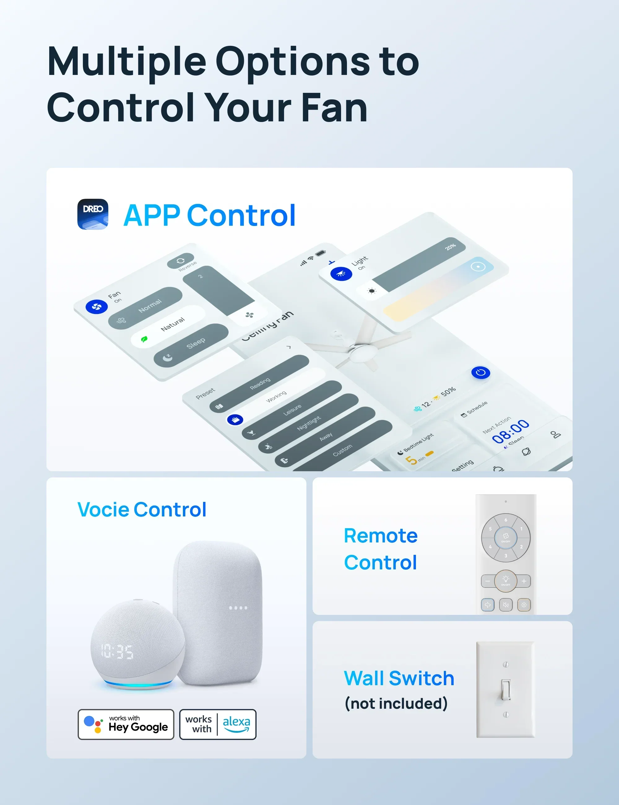 Smart Ceiling Fan 521S