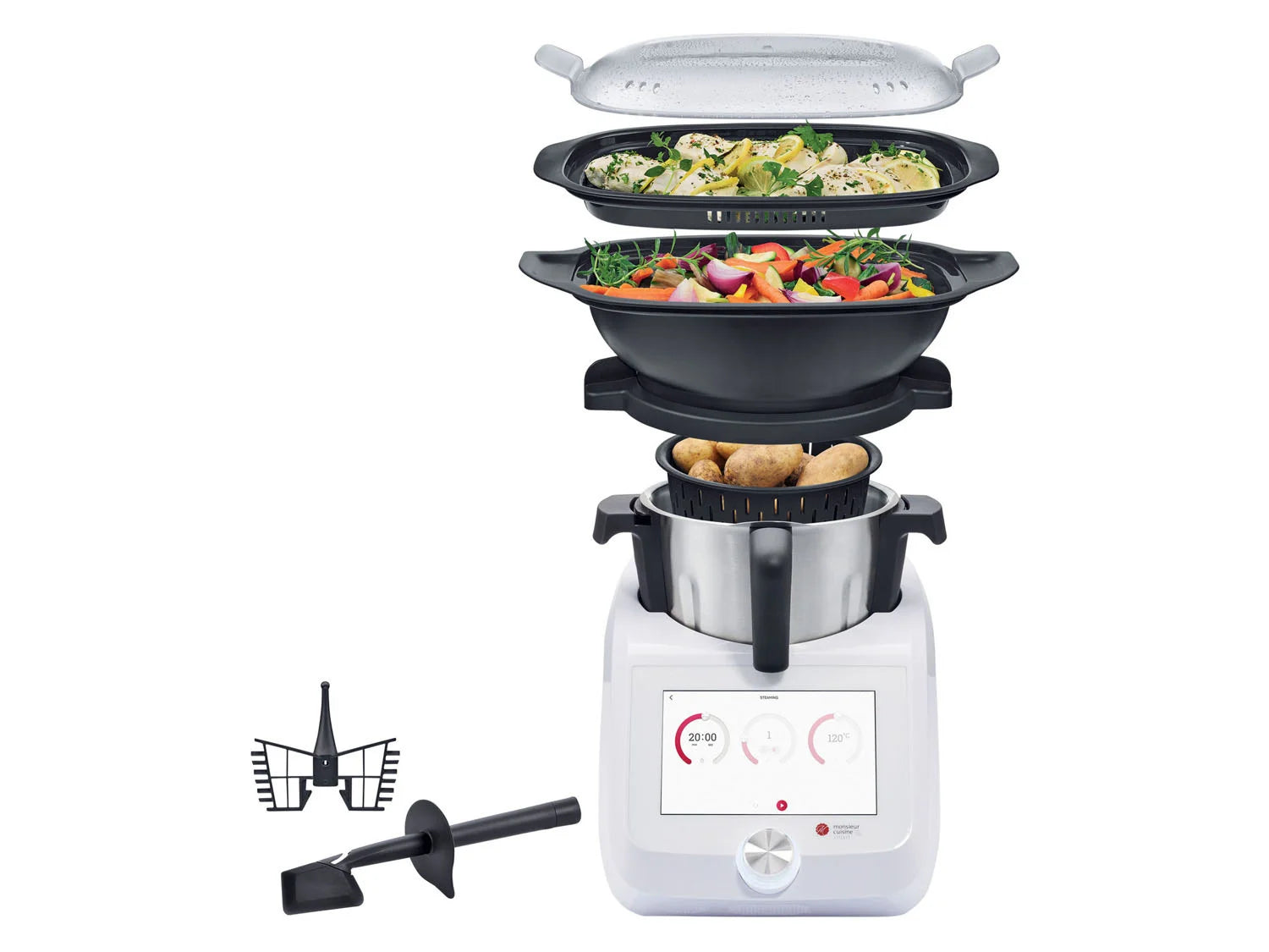 SILVERCREST® KITCHEN TOOLS Monsieur Cuisine Smart (14.1) SKMS 1200 A1