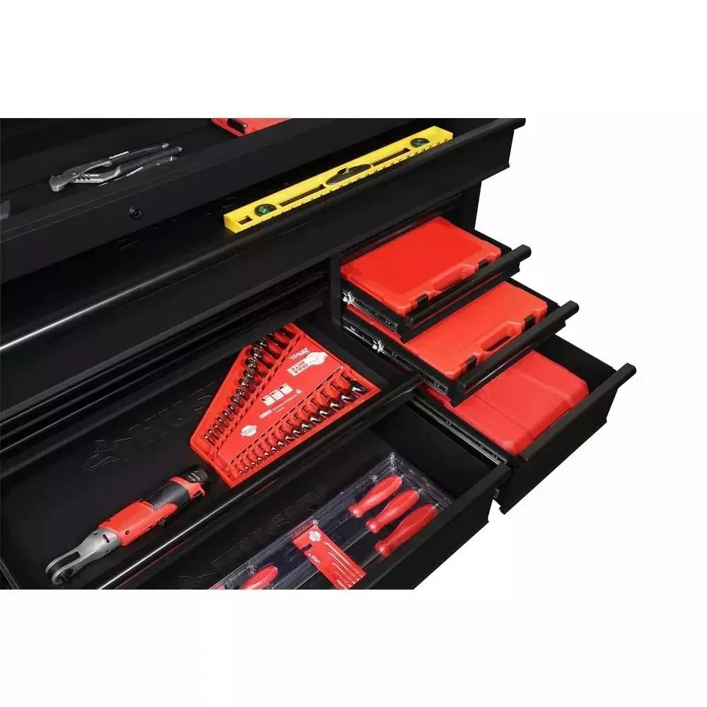 Tool Storage 72 in. W Standard Duty Gloss Black Mobile Workbench Tool Chest