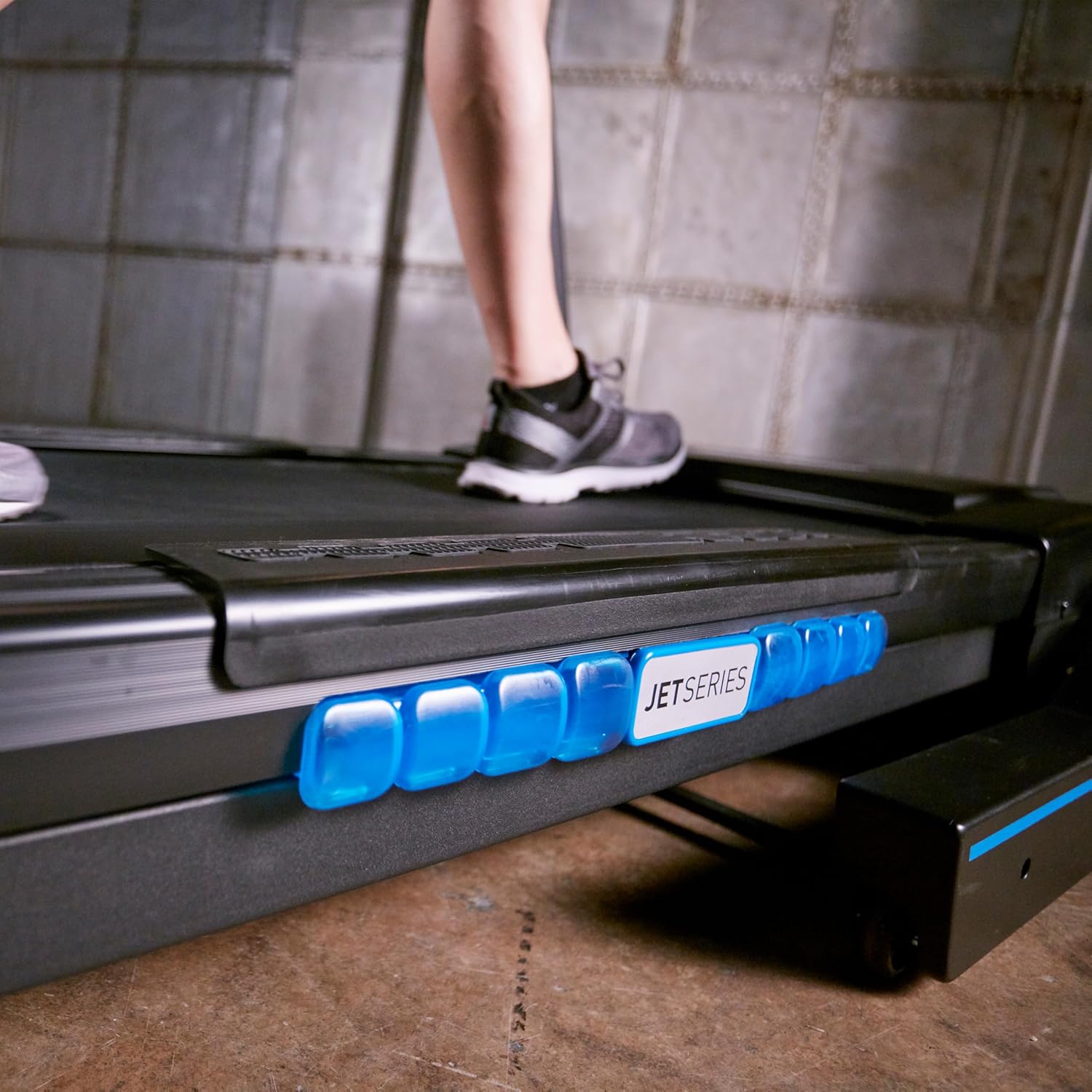 Reebok Jet 300 Bluetooth Treadmill – Smart Folding Running Machine with 2.5HP Motor, 15 Incline Levels & Fitness Tracking