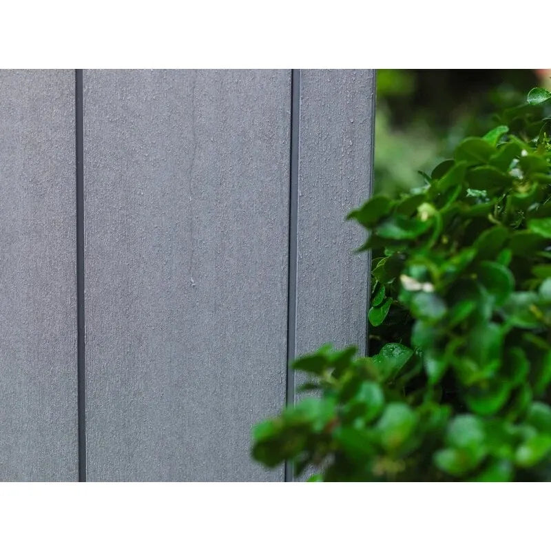 Artisan 9' wide x 7.5' deep plastic storage shed