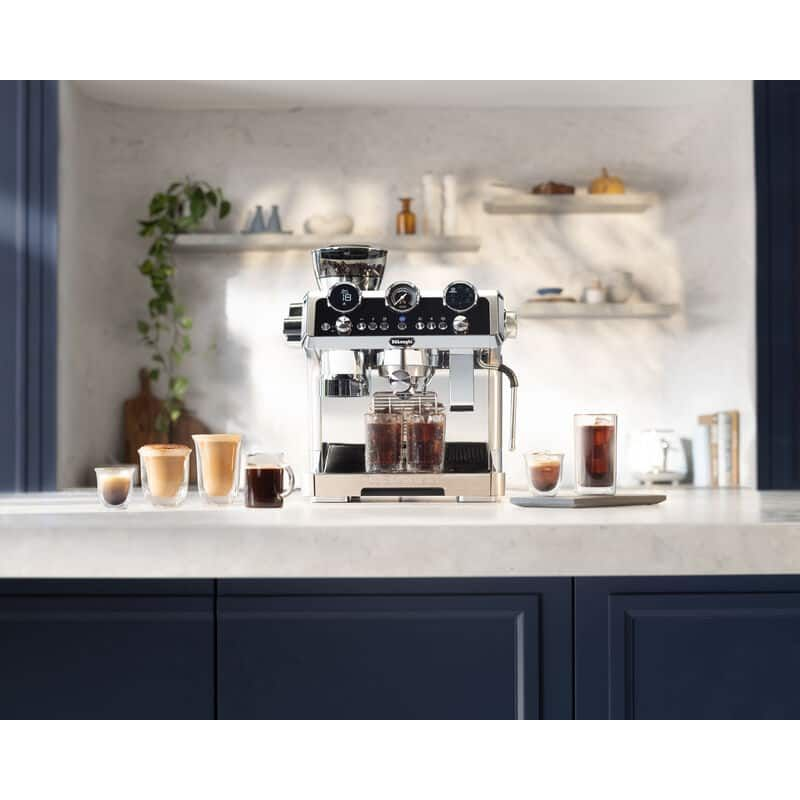 DeLonghi La Specialista Maestro Hot & Cold Brew Bean to Cup Coffee Machine - Silver