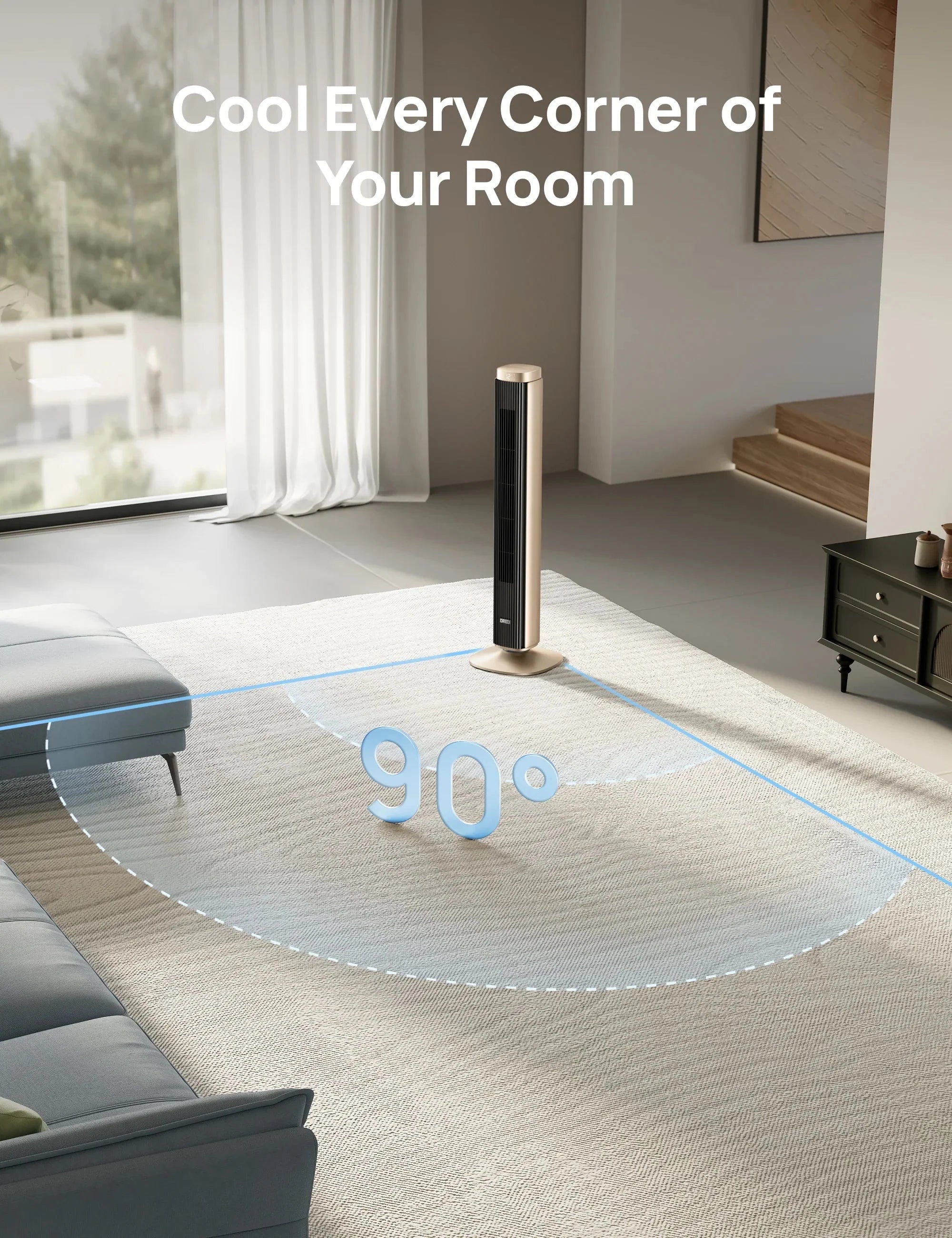 Smart Tower Fan Pilot Pro S