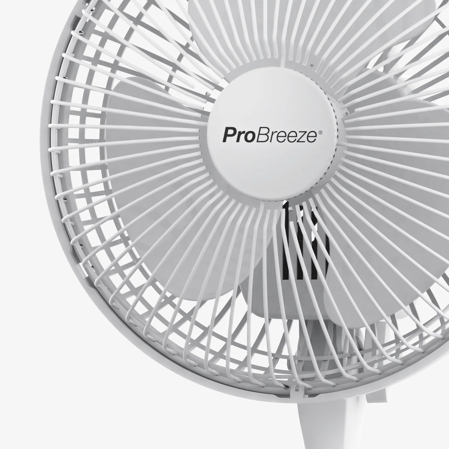6" Mini Clip Fan - Ultra Quiet & High Power - White