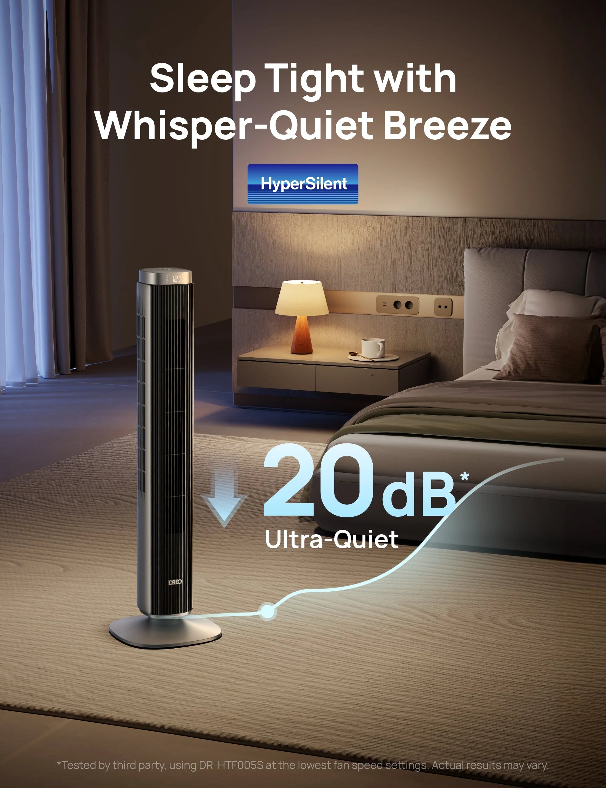 Smart Tower Fan Pilot Pro S