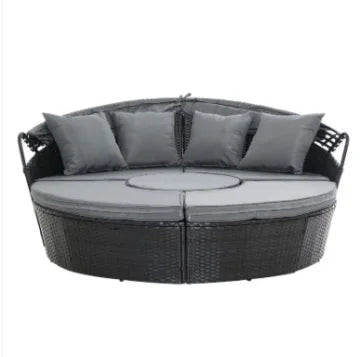 Lounge Muschel Sonneninsel Outdoor wetterfest