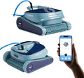 Arebos Automatic Pool Robot | Pool Cleaner for Wall, Floor and Waterline - Up to 100 m³ - APP Controlled - 3 Modes