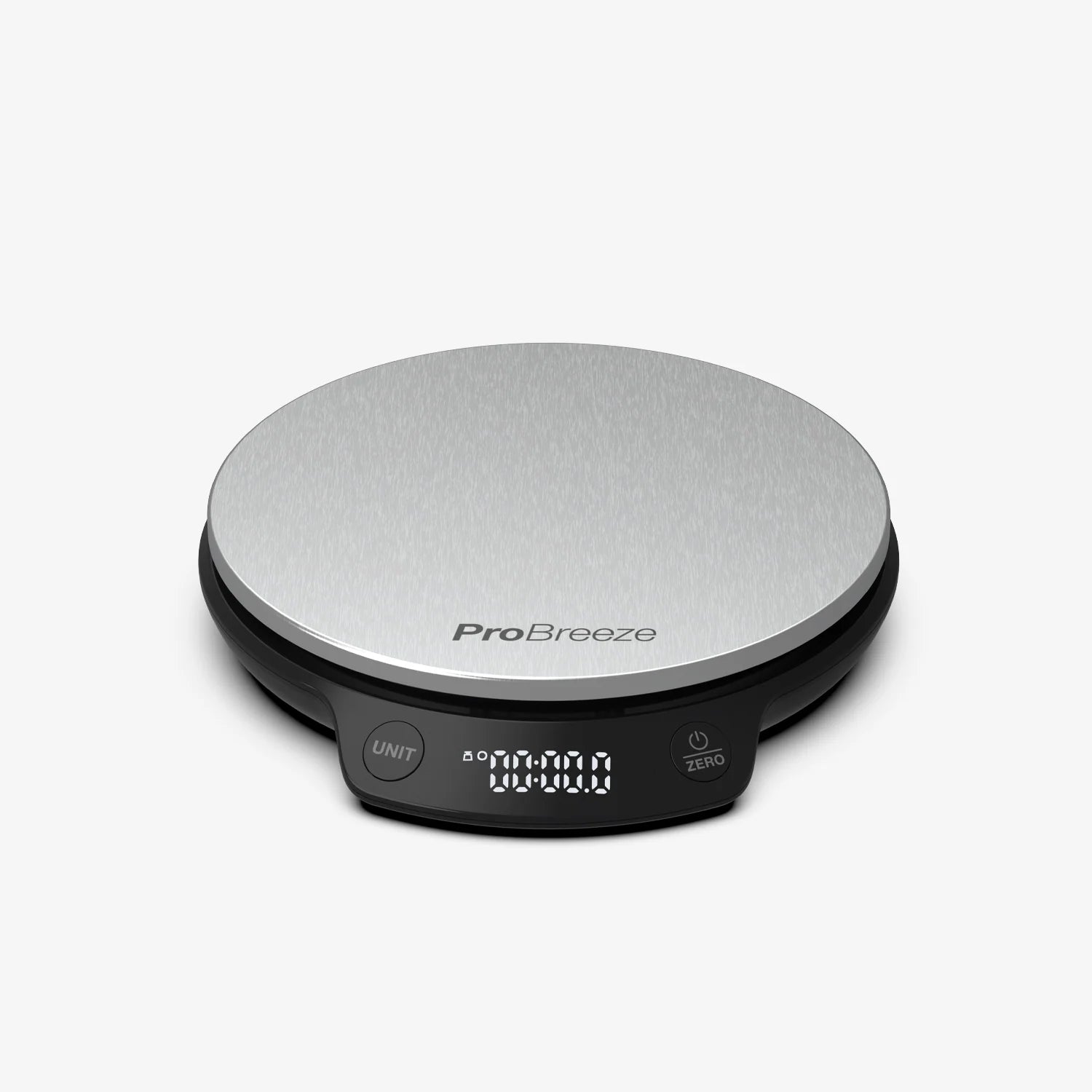 Digital Kitchen Scales - Stainless Steel (g/ml/fl oz/lb oz)