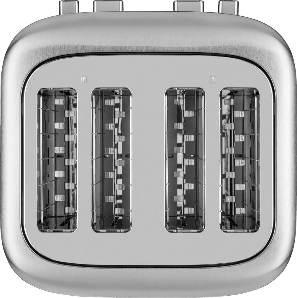 KitchenAid Grille-pain 4 tranches Artisan 5KMT4109, Couleur:Acier inoxydable / Métal brossé
