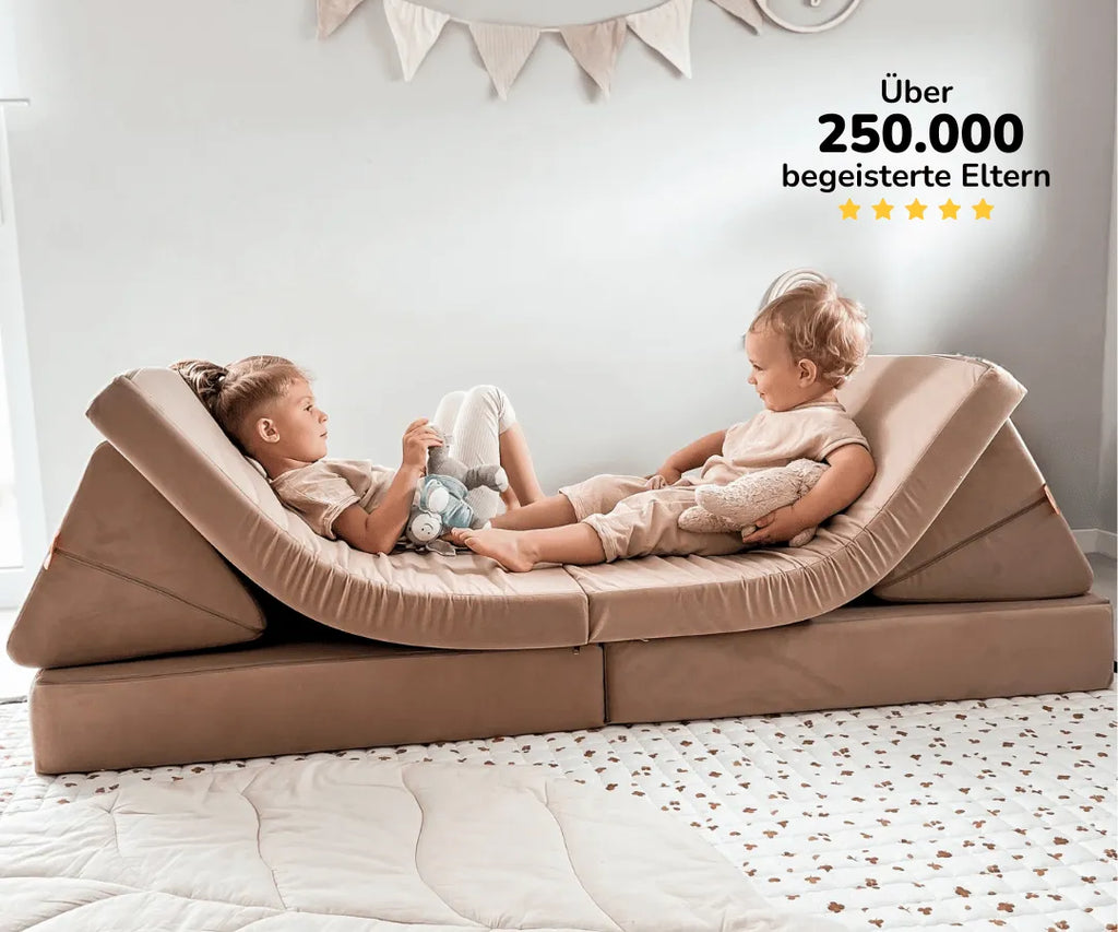 Das gemütliche und kreative Spielsofa für deine Kinder.