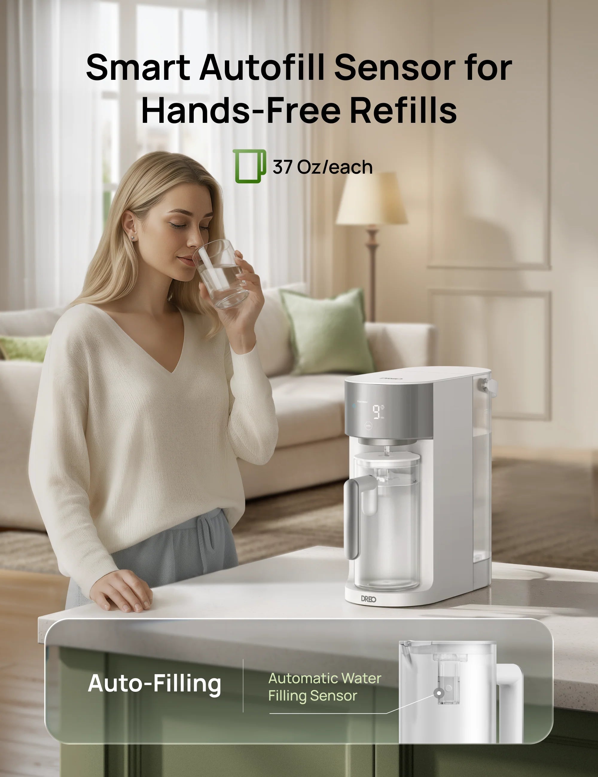 RO Water Filter 112 & 113 & 114 & 115 Autofill Water Pitcher Replacement