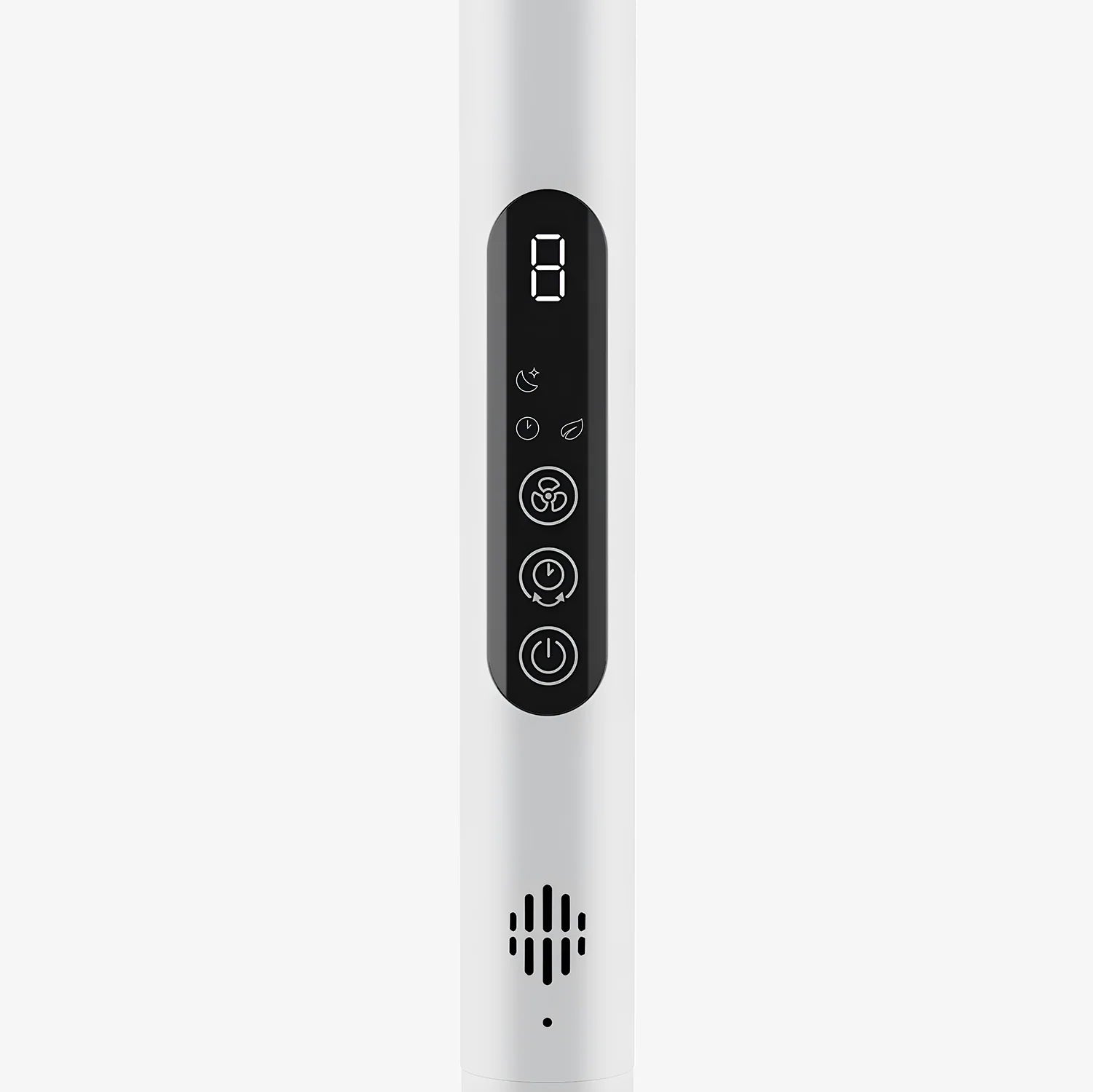 AirFlo™ Slim 43" Hybrid Pedestal Fan - Ultra- Quiet Air Circulator - White